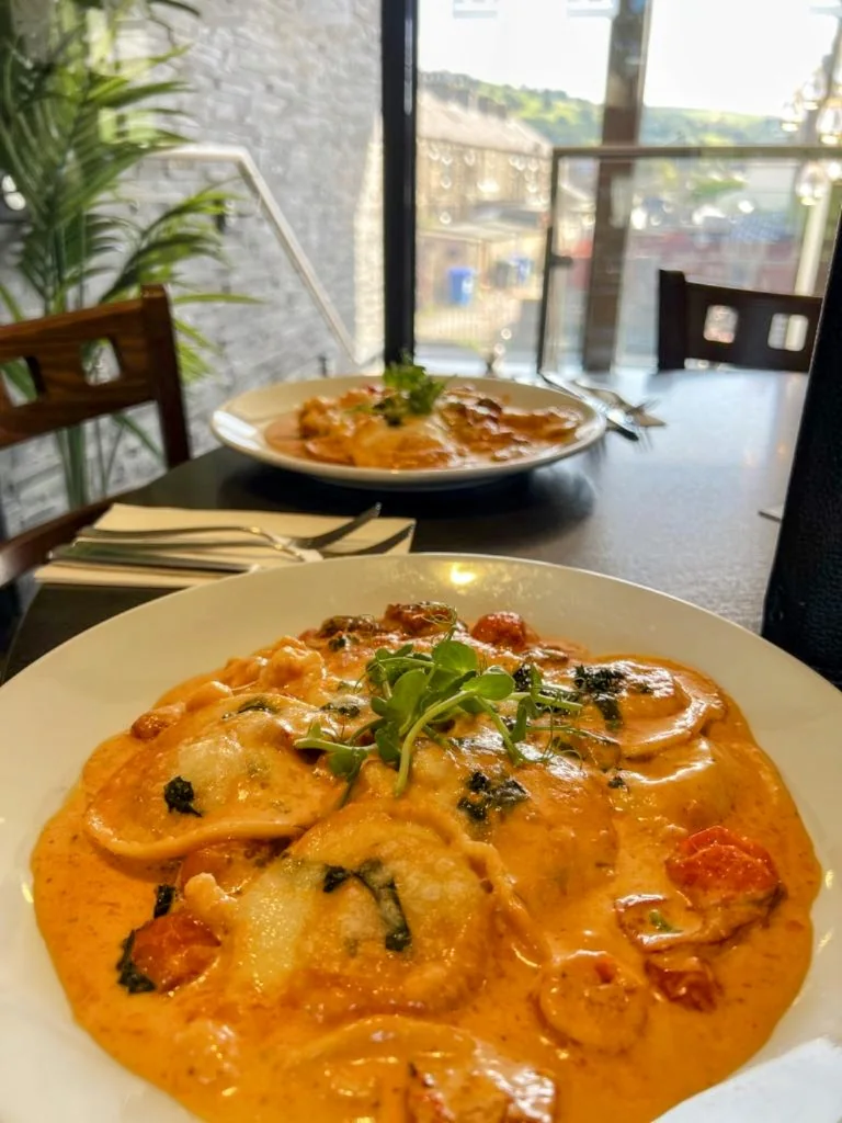 Freshly made dish at 22 The Square